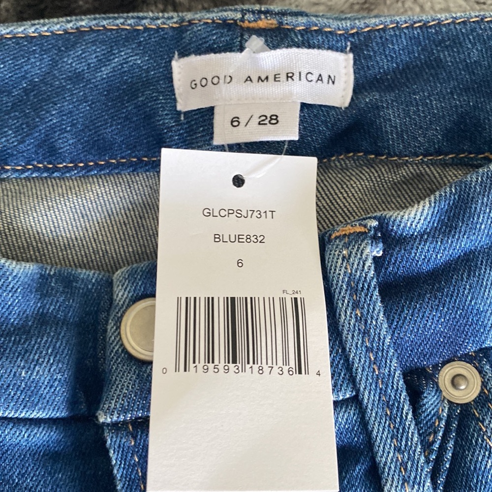Good American Good legs jeans SZ6 NWT - Picture 7 of 9